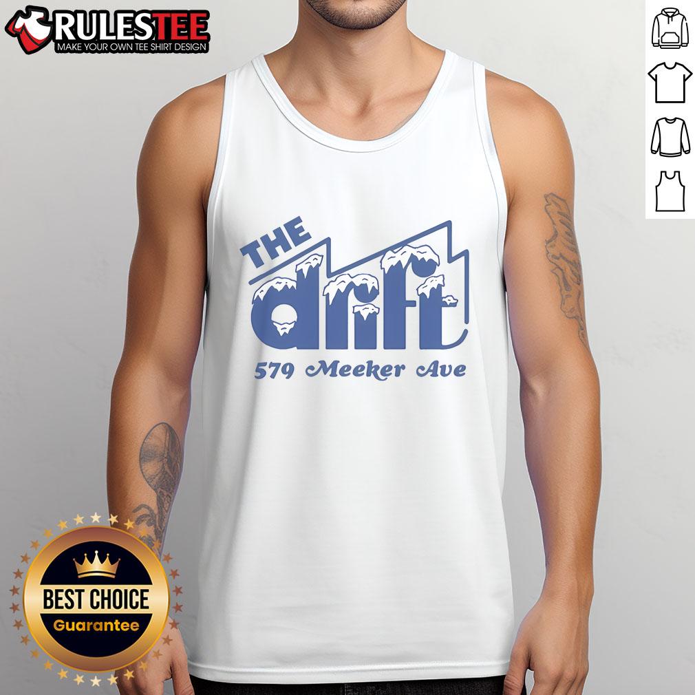 Good The Commodore bar tank top featuring a stylish design at The Drift, 579 Meeker Ave, perfect for summer vibes.