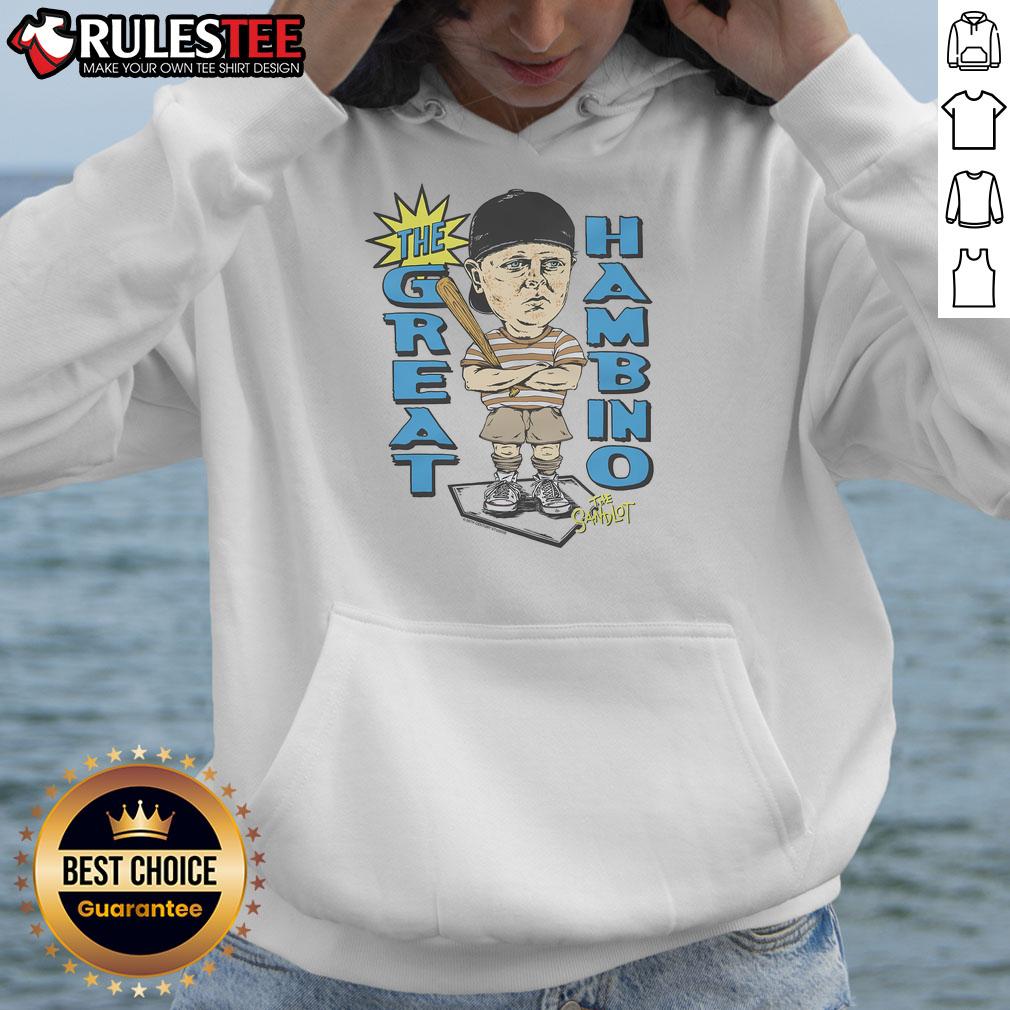 Good Women's The Sandlot The Great Hambino Hoodie featuring classic movie-inspired design and cozy fit for fans.