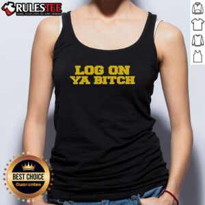 Trendy Nice Nettspend log on tank top featuring bold graphic design, perfect for casual wear and stylish expression.