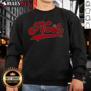 Official Lars Nootbaar Noot Bomb sweatshirt featuring a stylish design for baseball fans and Nootbaar supporters.