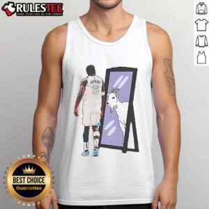 Awesome Anthony Edwards Minnesota Timberwolves NBA basketball GOAT tank top showcasing team spirit and style.