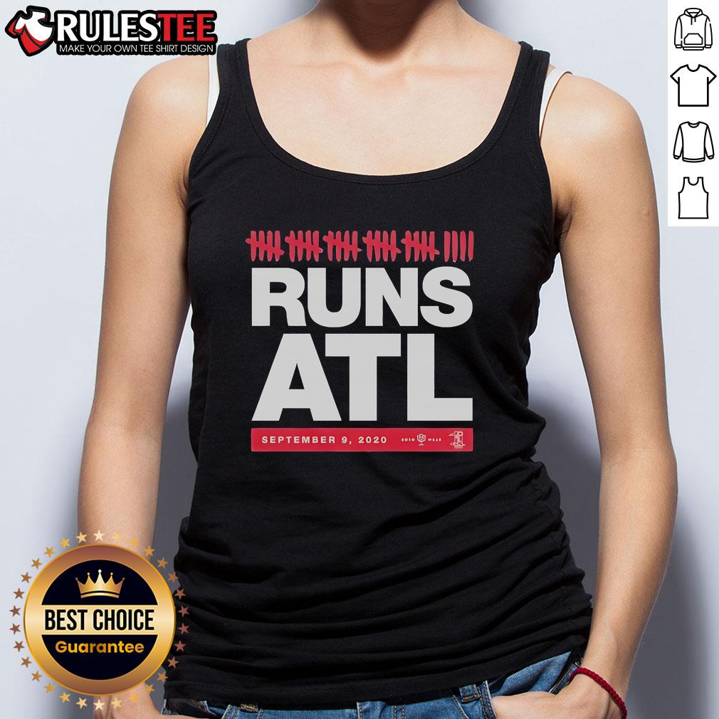 Awesome Braves Historic 29 Run Game September 2021 tank top showcasing vibrant team colors and iconic game highlights.