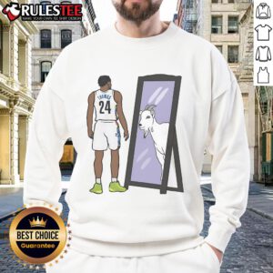 Awesome Cam Thomas Mirror Goat Sweatshirt featuring a stylish design and vibrant colors for basketball fans.