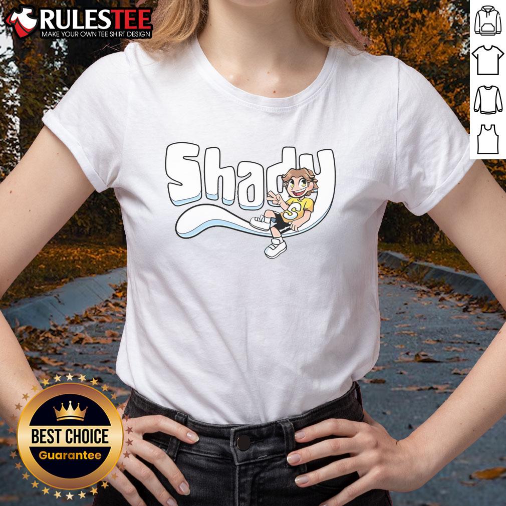 Awesome Cash and Nico Shady Ladies Tee featuring a stylish graphic design, perfect for casual wear and fan apparel.