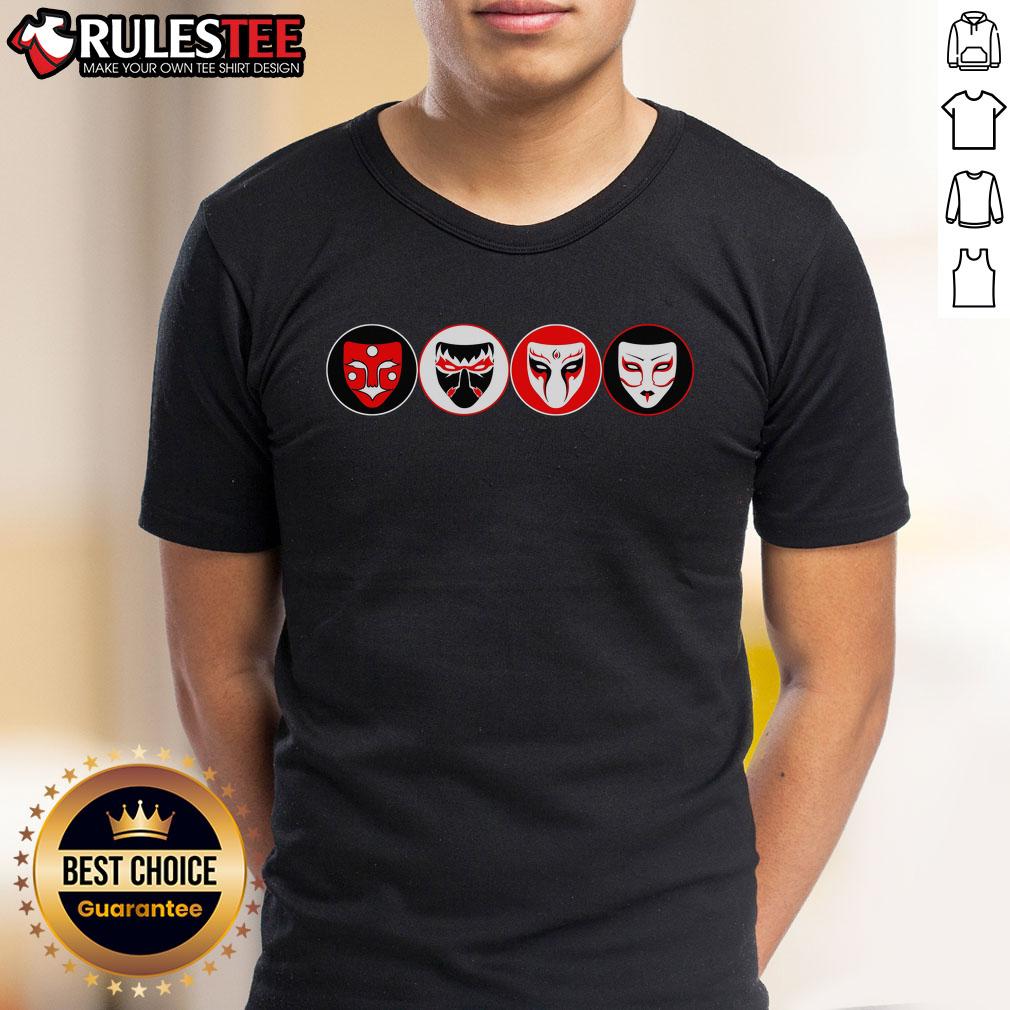 Awesome Daikaiju Mask T-Shirt featuring a vibrant monster design, perfect for fans of kaiju culture and unique apparel.