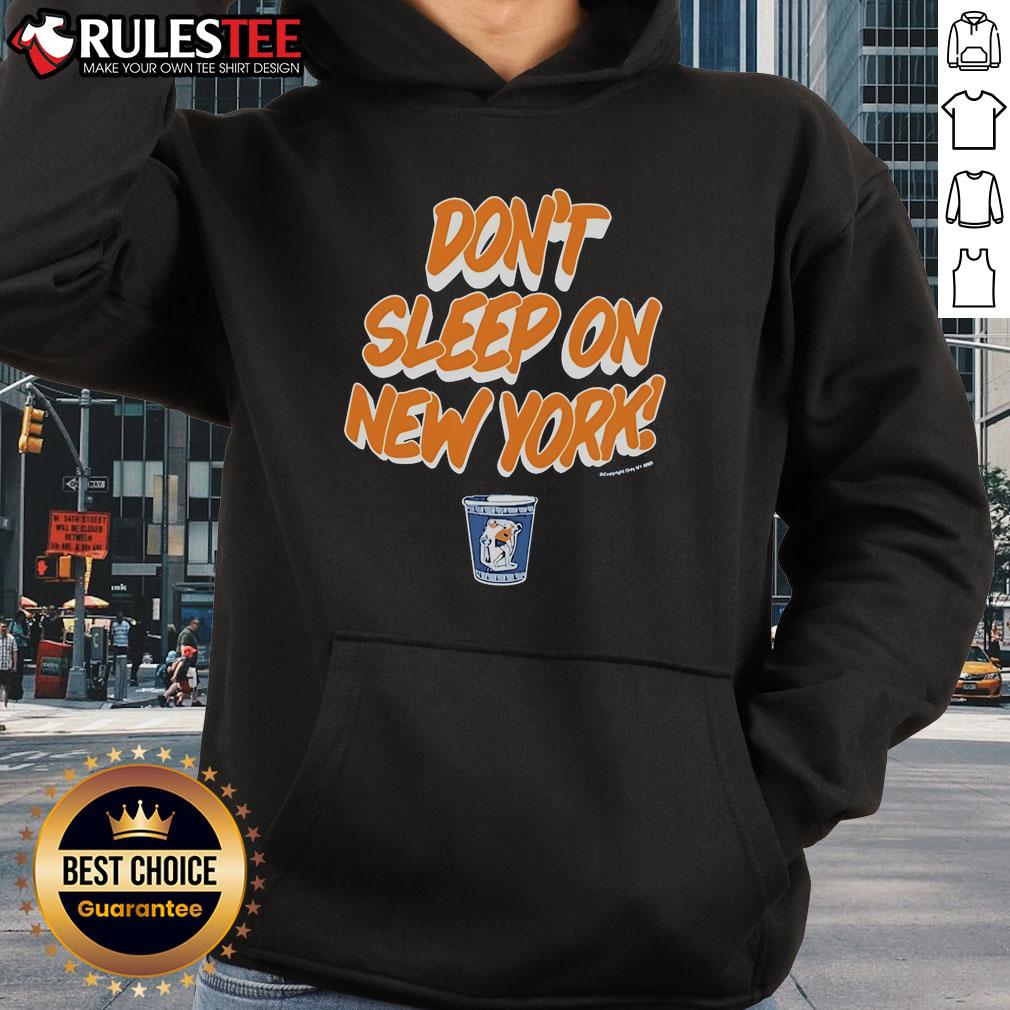 Awesome Don't Sleep On New York Knicks Hoodie featuring vibrant team colors and logo, perfect for fans and stylish wear.