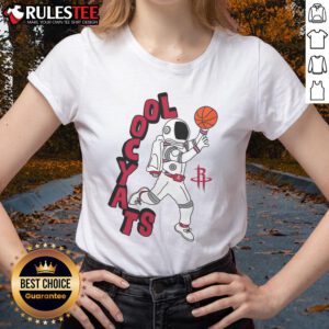 Awesome Houston Rockets stadium essentials NBA X Staycool mascot ladies tee in vibrant colors, perfect for game day style.