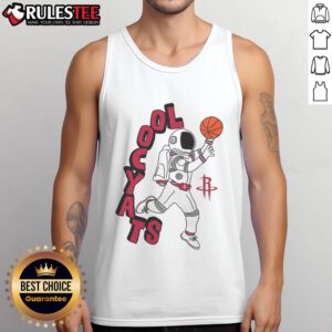 Awesome Houston Rockets stadium essentials featuring NBA X Staycool mascot tank top for fans at games and events.