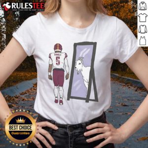 Awesome Jayden Daniels Mirror Goat Ladies Tee featuring a stylish design and vibrant colors for fans of Jayden Daniels.