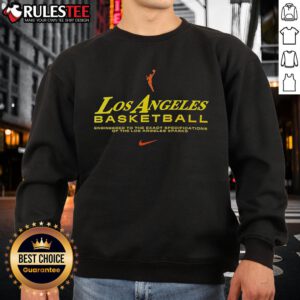Awesome Los Angeles Sparks sweatshirt, engineered for comfort and style, perfect for basketball fans.