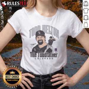 Awesome Rockies Todd Helton Toddfather signature Class of 2024 ladies tee showcasing vibrant design and team pride.