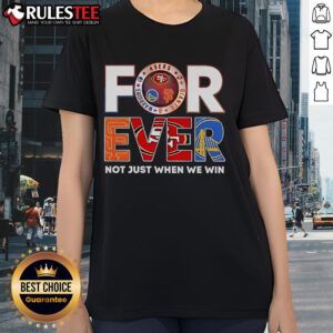 Awesome San Francisco Sports Forever tee for ladies, celebrating team spirit beyond just victories.