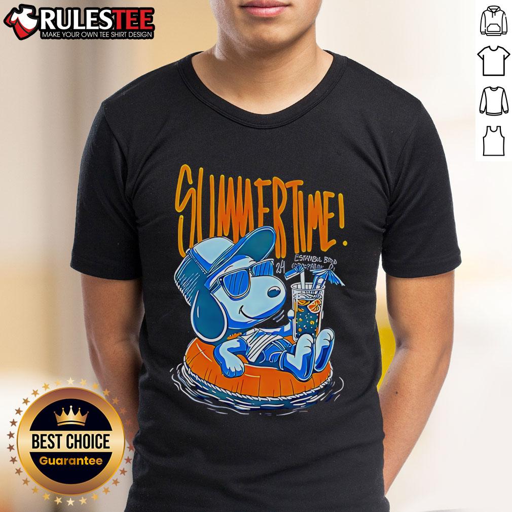 Awesome Snoopy Summer Time T-Shirt featuring a vibrant design of Snoopy enjoying summer vibes.