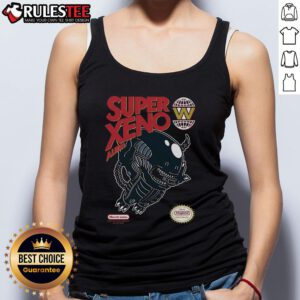 Awesome Super Xeno Alien Tank Top featuring a vibrant alien graphic on a stylish, comfortable fabric.