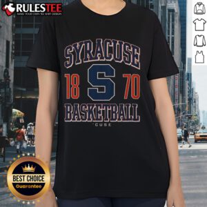 Awesome Syracuse Orange Basketball 1870 Ladies Tee featuring vibrant colors and team logo, perfect for fans.