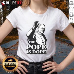 Awesome Pope Leo XIV Ladies Tee featuring a vibrant design celebrating the pope's charisma and style.