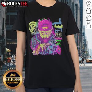 Awesome Trey Miguel drip style ladies tee featuring vibrant graphics and a trendy design for casual wear.