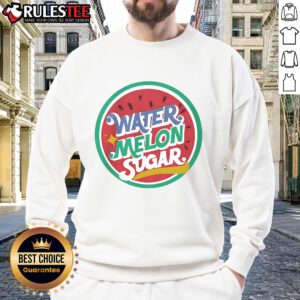Awesome Watermelon Sugar sweatshirt featuring vibrant colors and a stylish design perfect for summer fashion.