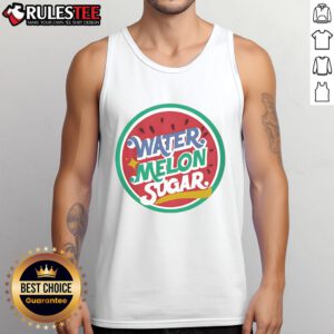 Alt Text: Awesome Watermelon Sugar Tank Top featuring a vibrant watermelon design, perfect for summer style and casual wear.