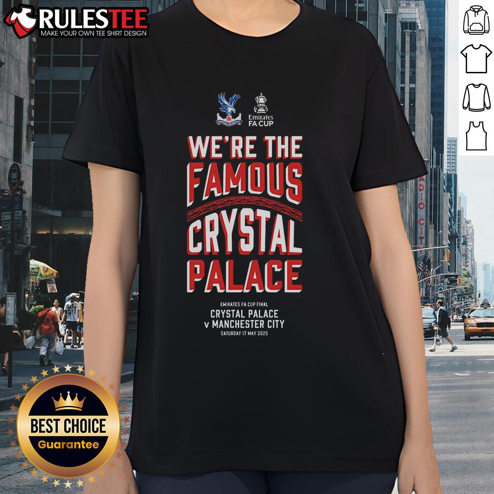 Junior ladies tee from the famous Crystal Palace Final, showcasing vibrant colors and stylish design for young fashionistas.