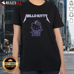 Cute Hello Kitty Forever metal ladies tee featuring a vibrant design and comfortable fit, perfect for fans.