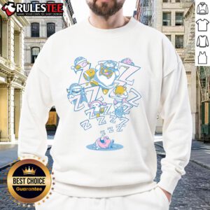 Cute Kirby sweatshirt featuring 'Our Dreams Will Carry Us' design, perfect for fans and cozy casual wear.