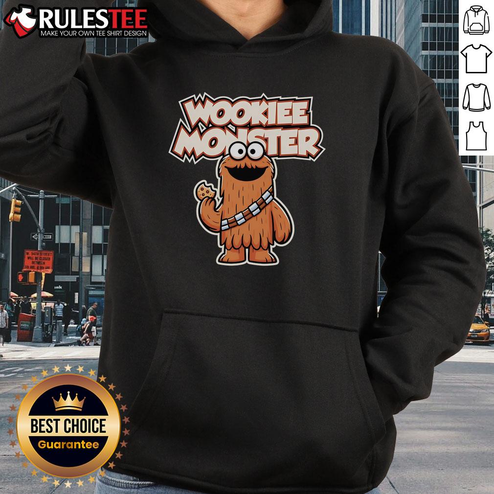 Adorable cute Wookie monster hoodie featuring fluffy design and vibrant colors, perfect for cozy casual wear.