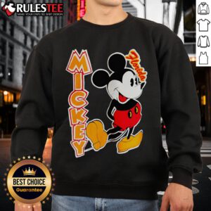 Funny Mickey Florida cartoon sweatshirt featuring a playful design perfect for Disney fans and casual wear.