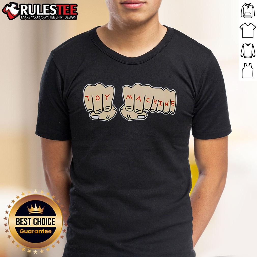 Funny Toy Machine Hands T-Shirt featuring whimsical graphics of playful toy machine hands, perfect for quirky fashion lovers.