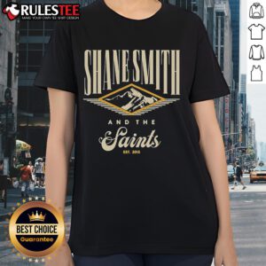 Official Shane Smith and The Saints Diamond Mountain Est 2013 ladies tee featuring a stylish design for fans.