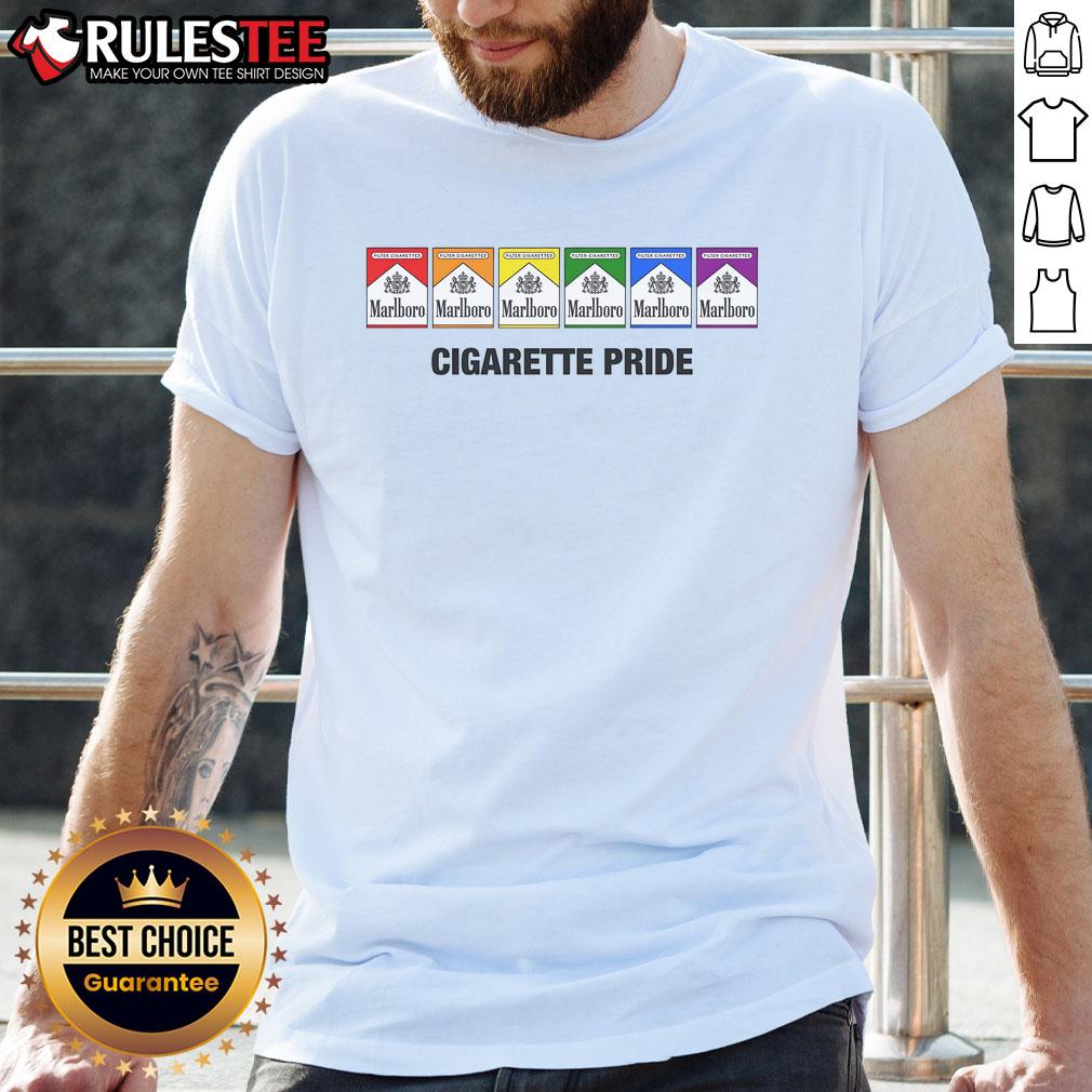 Awesome Cigarette Pride T-Shirt featuring vibrant colors and a bold design celebrating LGBTQ+ culture and individuality.