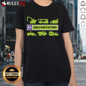 Awesome Devastator Ladies Tee featuring a stylish graphic design and comfortable fit for casual wear.