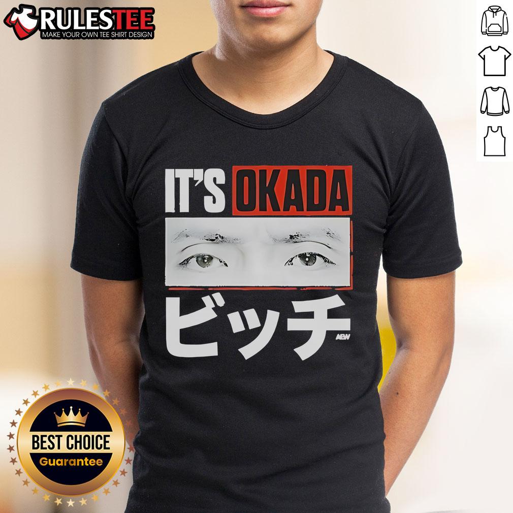 Alt Text: Awesome Kazuchika Okada It'S Okada T-Shirt featuring vibrant design and bold lettering for wrestling fans.