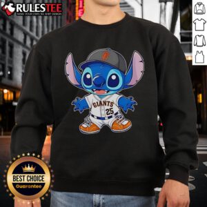 Cute San Francisco Giants X-Stitch baseball sweatshirt featuring vibrant team colors and cozy design.