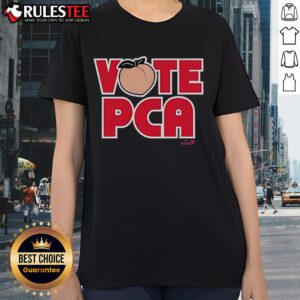 Nice Pete Crow Armstrong Vote PCA Ladies Tee featuring a stylish design for fans of baseball and team spirit.