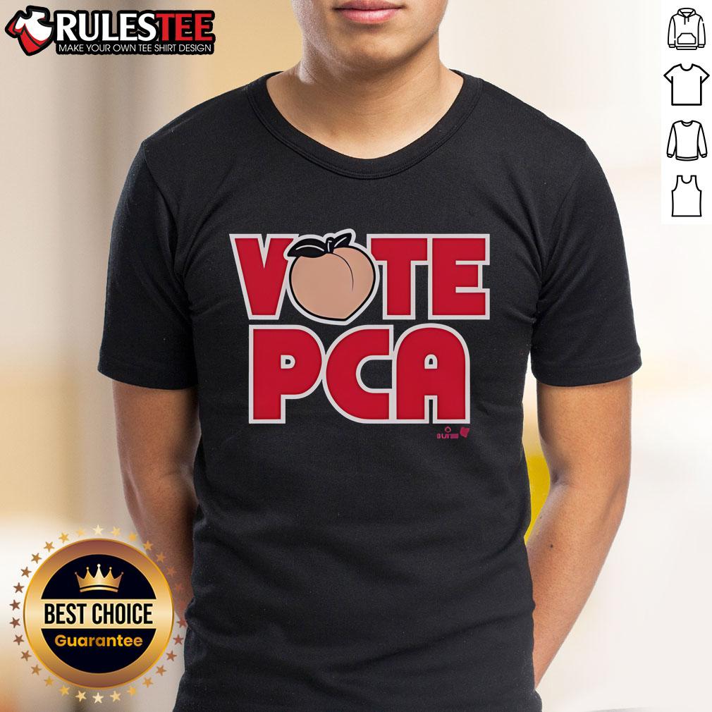Nice Pete Crow Armstrong Vote PCA T-Shirt featuring a stylish design perfect for baseball fans and supporters.