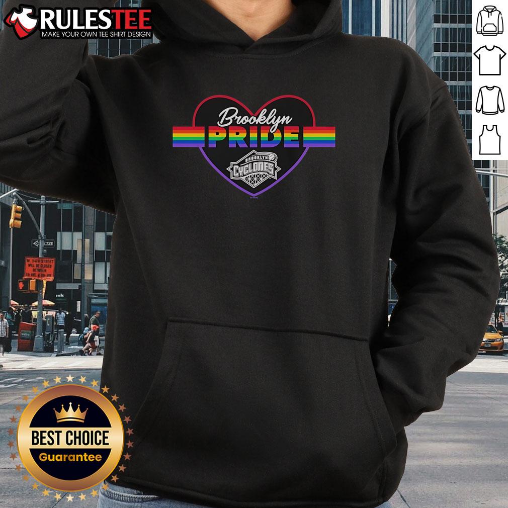 Official Brooklyn Cyclones Pride Horford Hoodie in vibrant colors, showcasing team spirit and style for fans.