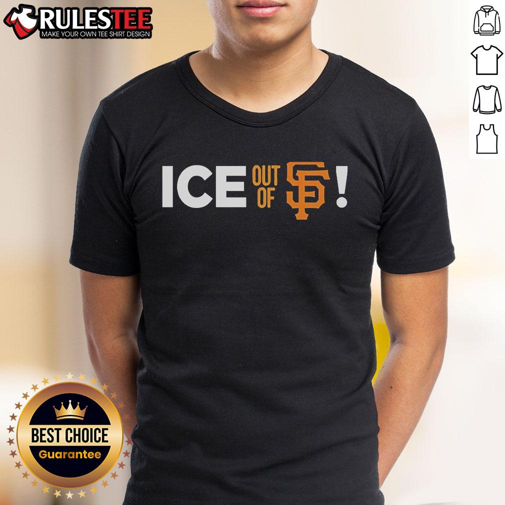 Official Ice Out Of SF San Francisco T-Shirt featuring bold graphics and stylish design for fans of the city.