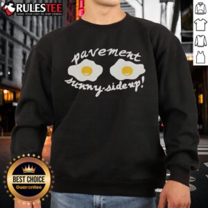 Official Pavement Sunny Side Up Sweatshirt in a vibrant design, perfect for casual, stylish outfits.