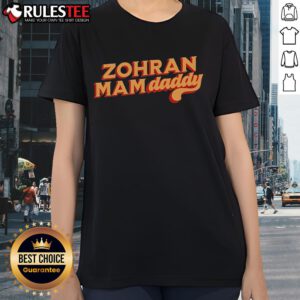 Official Zohran Mamdani Ladies Tee featuring stylish design and comfortable fit, perfect for casual wear.