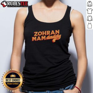 Official Zohran Mamdani tank top featuring a stylish design perfect for casual wear and showing support for Zohran Mamdani.