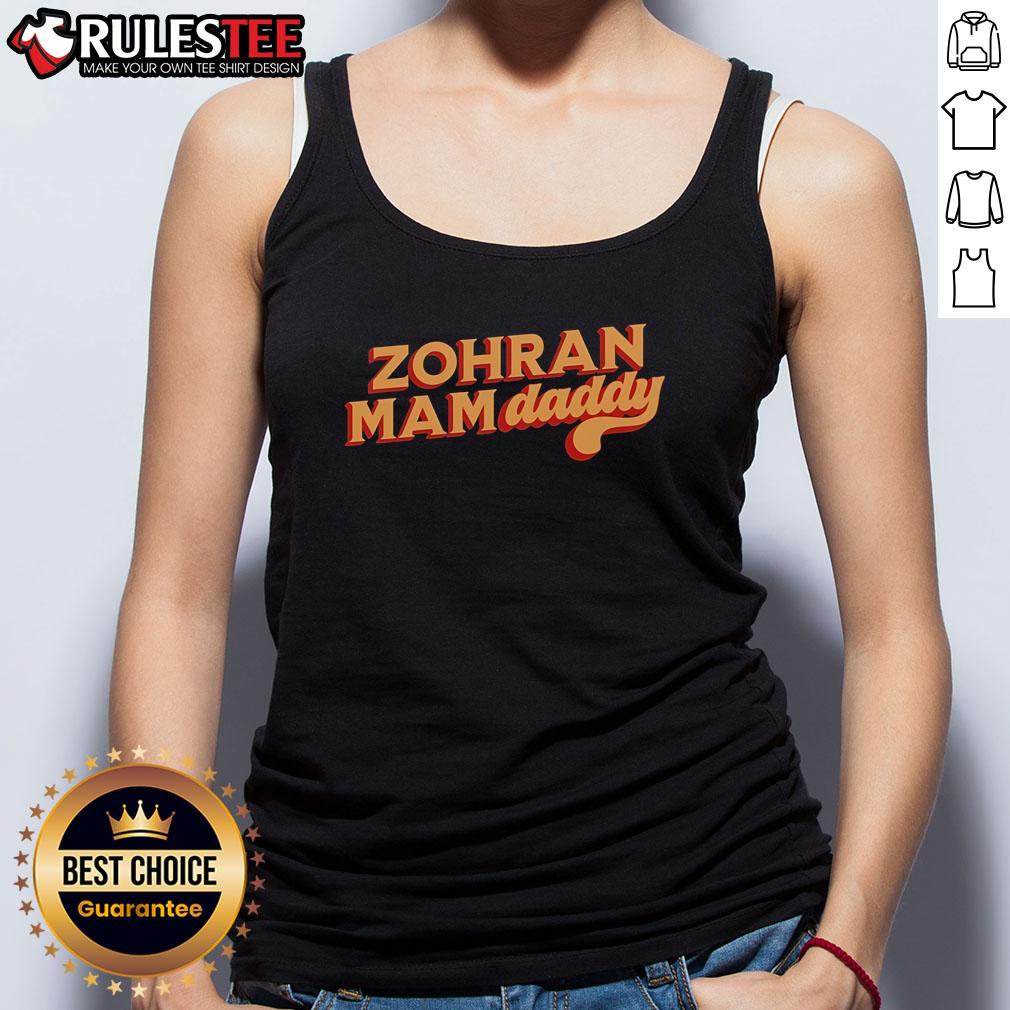 Official Zohran Mamdani tank top featuring a stylish design perfect for casual wear and showing support for Zohran Mamdani.