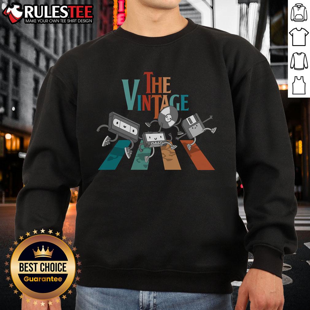 Premium Abbey Road The Vintage Tape Sweatshirt featuring a classic design and soft fabric for ultimate comfort.