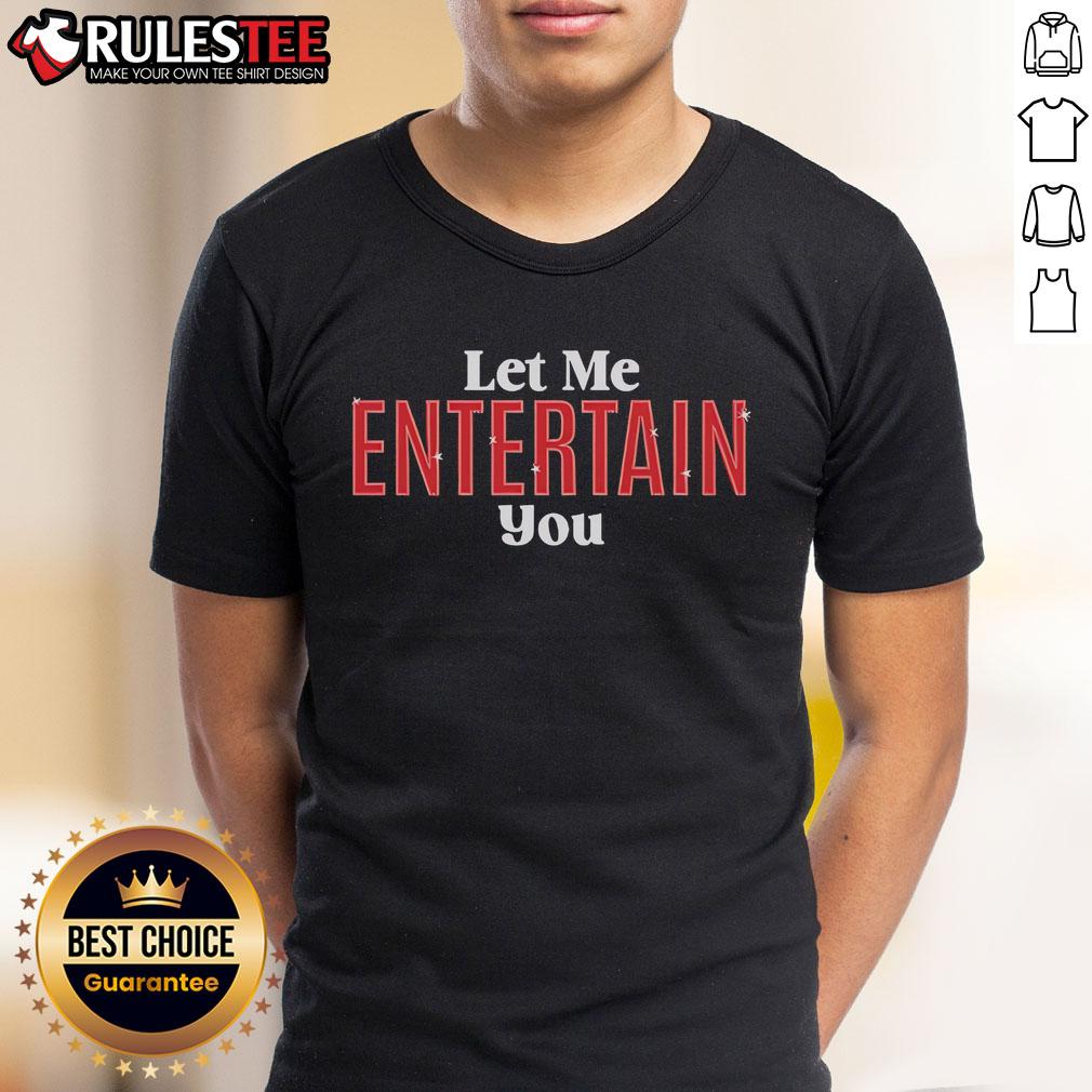 Top Gypsy Let Me Entertain You T-Shirt featuring vibrant design and comfortable fit for fans of fun and unique apparel.