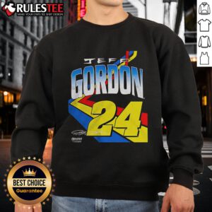 Awesome Hendrick Motorsports Jeff Gordon 24 sweatshirt featuring bold graphics and comfortable fit for racing fans.
