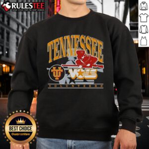 Awesome University of Tennessee Volunteers sweatshirt featuring vibrant colors and logo, perfect for fans and students.