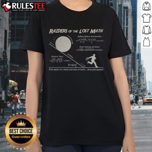 Funny Raiders of the Lost Math Ladies Tee featuring a humorous design perfect for math lovers and fans of adventure.