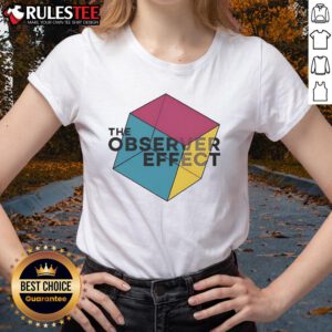 Good Bluecoats The Observer Effect Tour ladies tee featuring vibrant design and stylish fit for fans of the Bluecoats.