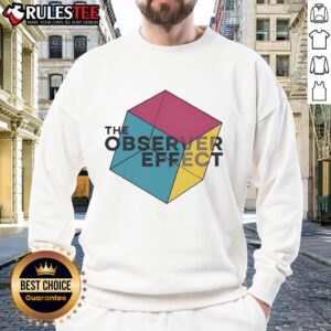 Good Bluecoats The Observer Effect Tour sweatshirt featuring bold graphics and vibrant colors for fans and collectors.