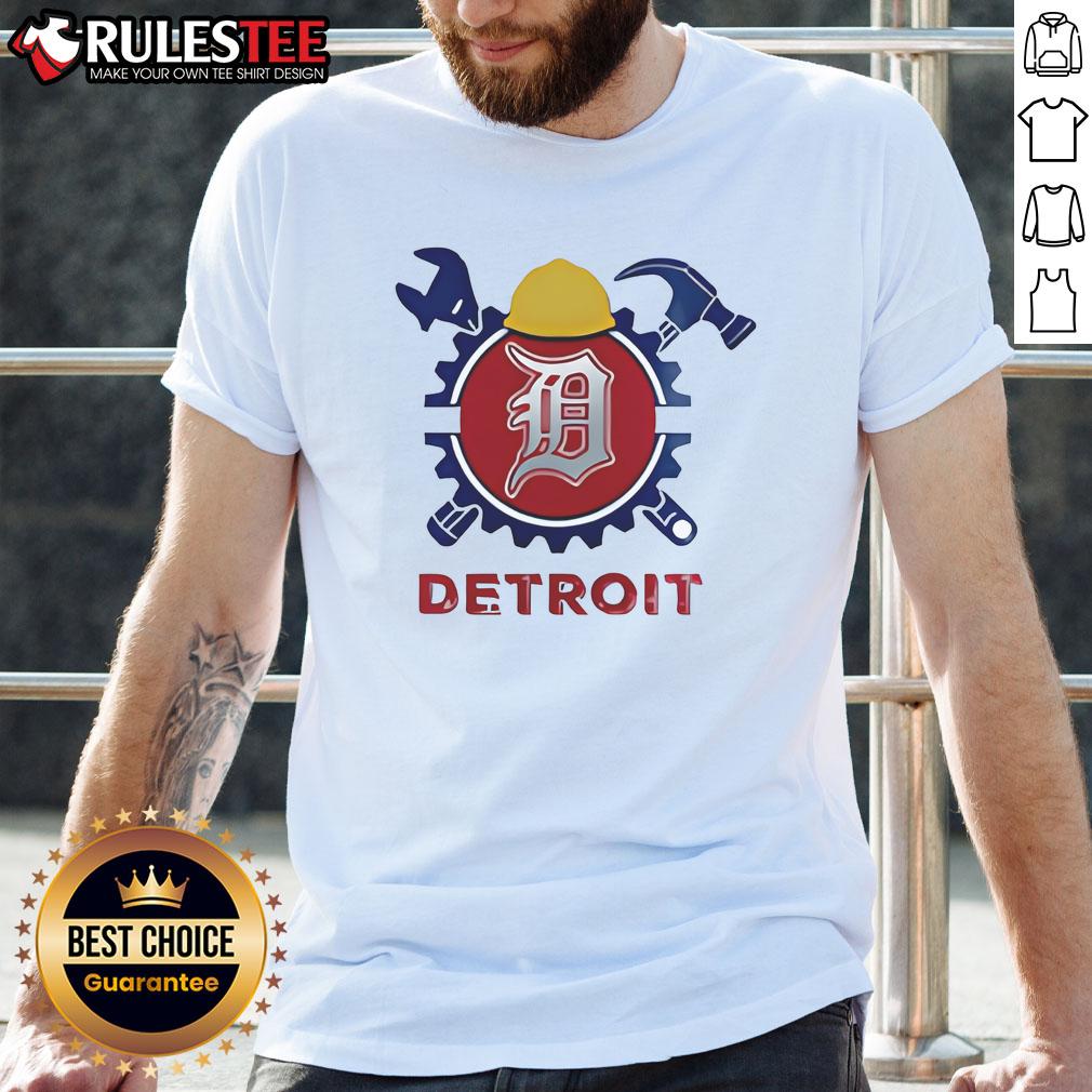 Good Detroit Tigers Happy Labor Day USA Baseball T-Shirt featuring a vibrant design for fans celebrating the holiday.